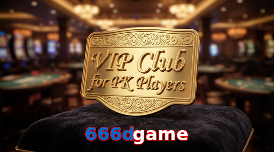Main screen of 666Dgame vip page for PK players